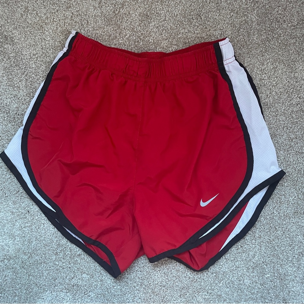 NWOT - Size XS - Nike Red and White DRI-FIT shorts